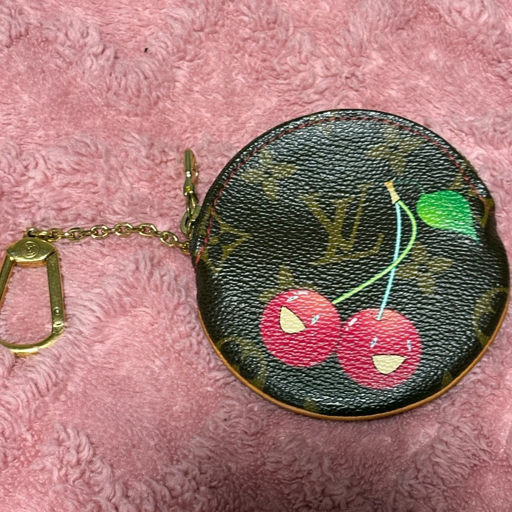 Louis Vuitton Monogram Cherry Coin Pouch